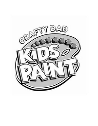 CRAFTY DAB KIDS PAINT logo