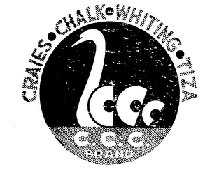 CRAIES. CHALK WHITING TIZA CCC BRAND logo