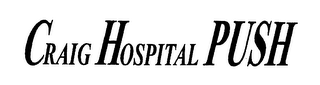 CRAIG HOSPITAL PUSH logo
