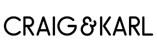 CRAIG & KARL logo
