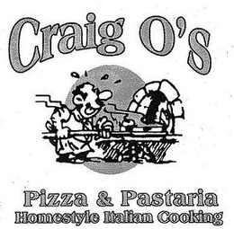 CRAIG O'S PIZZA & PASTARIA HOMESTYLE ITALIAN COOKING logo
