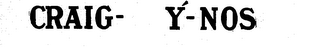 CRAIG- Y-NOS logo