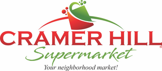 CRAMER HILL SUPERMARKET YOUR NEIGHBORHOOD MARKET! logo