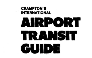CRAMPTON'S INTERNATIONAL AIRPORT TRANSIT GUIDE logo