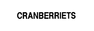 CRANBERRIETS logo