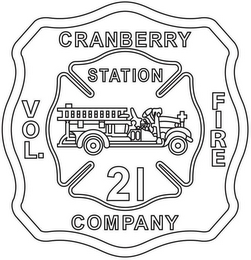 CRANBERRY VOL. FIRE COMPANY STATION 21 logo