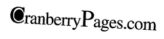 "CRANBERRYPAGES.COM" logo