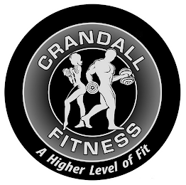 CRANDALL FITNESS A HIGHER LEVEL OF FIT logo