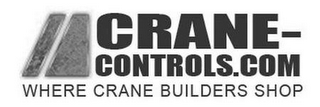 CRANE-CONTROLS.COM WHERE CRANE BUILDERS SHOP logo