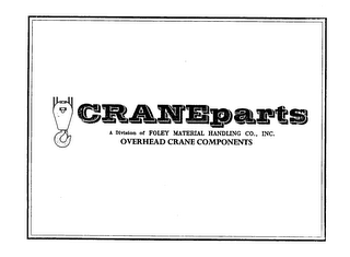 CRANEPARTS A DIVISION OF FOLEY MATERIAL HANDLING CO., INC.  OVERHEAD CRANE COMPONENTS logo