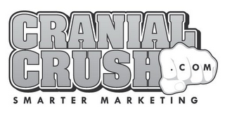 CRANIAL CRUSH .COM SMARTER MARKETING logo