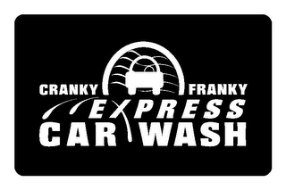 CRANKY FRANKY EXPRESS CAR WASH logo