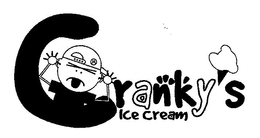 CRANKY'S ICE CREAM logo