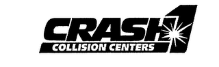 CRASH 1 COLLISION CENTERS logo