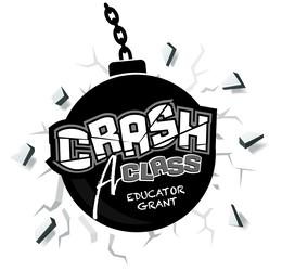 CRASH A CLASS EDUCATOR GRANT logo