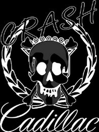 CRASH CADILLAC logo