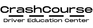 CRASHCOURSE DRIVER EDUCATION CENTER logo