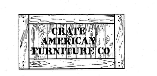 CRATE AMERICAN FURNITURE CO logo