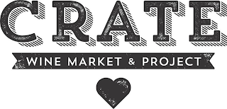 CRATE WINE MARKET & PROJECT logo