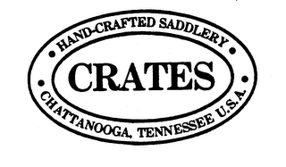 CRATES HAND-CRAFTED SADDLERY CHATTANOOGA, TENNESSEE U.S.A.