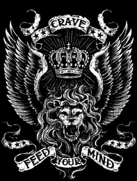 CRAVE FEED YOUR MIND logo