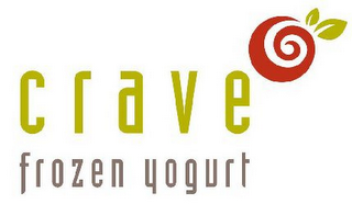 CRAVE FROZEN YOGURT logo