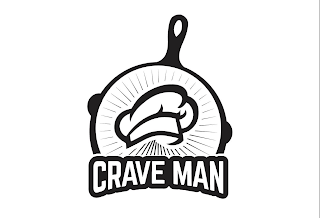CRAVE MAN logo