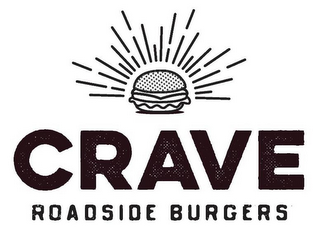CRAVE ROADSIDE BURGERS logo