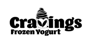 CRAVINGS FROZEN YOGURT logo