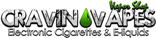CRAVINVAPES VAPOR SHOP ELECTRNIC CIGARETTES & E-LIQUIDS logo