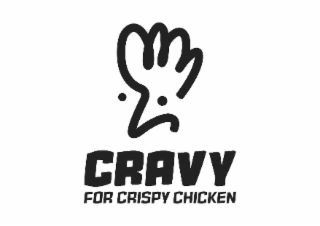 CRAVY FOR CRISPY CHICKEN logo