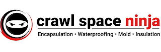 CRAWL SPACE NINJA ENCAPSULATION · WATERPROOFING · MOLD · INSULATION logo