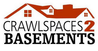 CRAWLSPACES 2 BASEMENTS logo