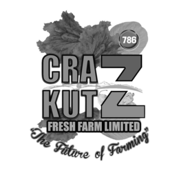 CRAZ KUTZ FRESH FARM LIMITED "THE FUTURE OF FARMING 786" logo