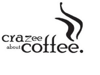 CRAZEE ABOUT COFFEE. logo