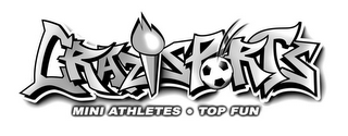 CRAZISPORTS MINI ATHLETES TOP FUN logo