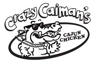 CRAZY CAIMAN'S CAJUN CHICKEN logo