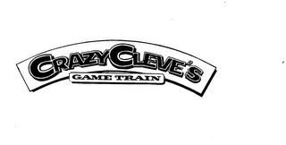 CRAZY CLEVE'S GAME TRAIN logo