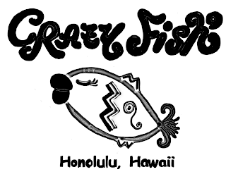 CRAZY FISH HONULULU, HAWAII logo