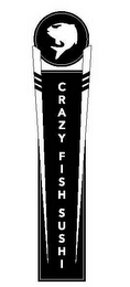 CRAZY FISH SUSHI logo