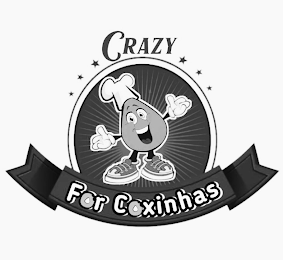 CRAZY FOR COXINHAS logo