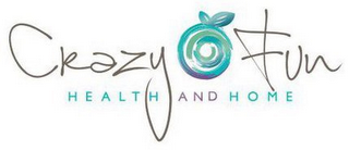 CRAZY FUN HEALTH AND HOME logo