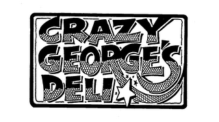 CRAZY GEORGE'S DELI logo