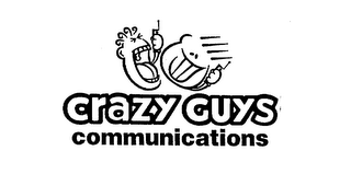 CRAZY GUYS COMMUNICATIONS logo