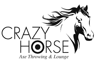 CRAZY HORSE AXE THROWING & LOUNGE logo