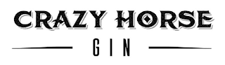 "CRAZY" "HORSE" "GIN" logo