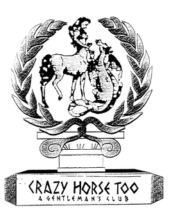 CRAZY HORSE TOO A GENTLEMAN'S CLUB logo