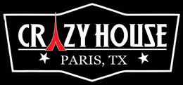 CRAZY HOUSE PARIS, TX logo