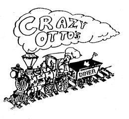 CRAZY OTTO'S DINER logo