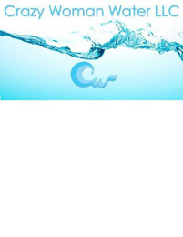 CRAZY WOMAN WATER LLC CW logo